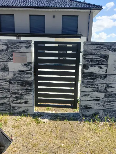 furkta wykonana przez firme jar-bet ogrodzenia betonowe wraz z wymurowaniem bloczków ozdobnych